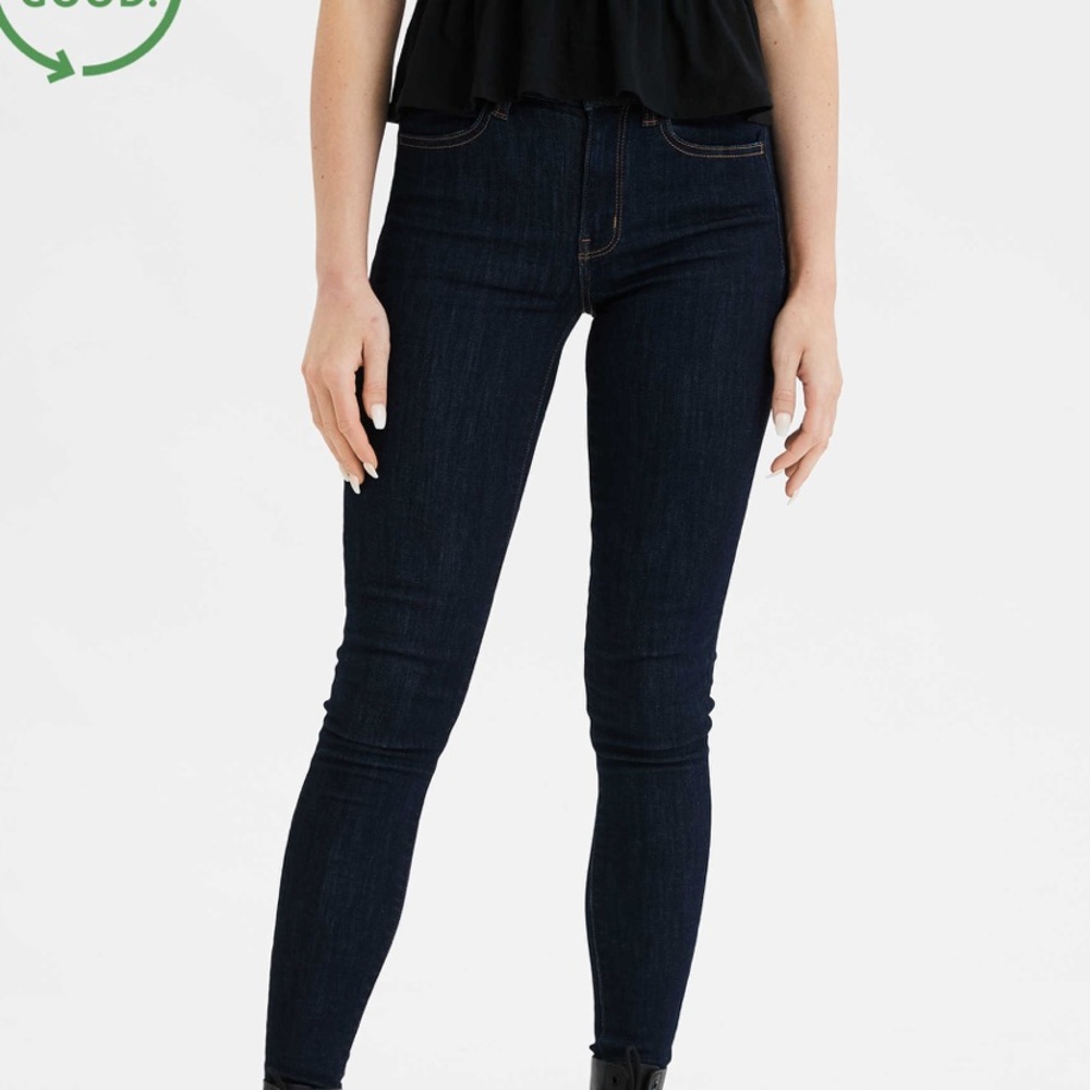 AMERICAN EAGLE Super Hi-Rise Jegging Jeans Size 2R